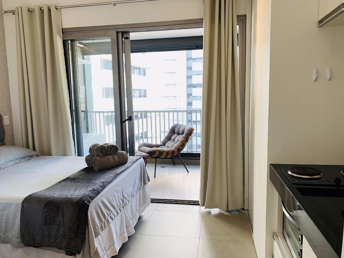 Studio novo a 5 min da Av Paulista e ao lado do metrô, com Wifi, Academia e Piscina na Cobertura - vn1003 São Paulo Exterior foto